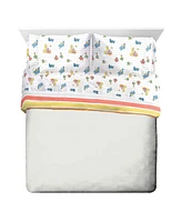 Saturday Park Sesame Street 100% Organic Cotton Kids Full Bed Set