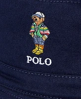 Polo Ralph Lauren Big Boys Polo Bear Reversible Twill Bucket Hat