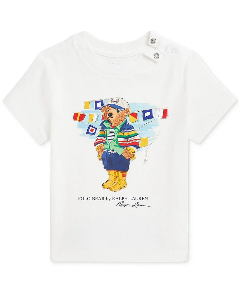 Polo Ralph Lauren Baby Cotton Bear Tee