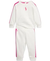 Polo Ralph Lauren Baby French Terry Sweatshirt & Sweatpants Set