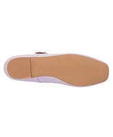 New York & Company Women's Page- Buckle Ballet Flats