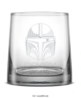 JoyJolt Star Wars The Mandalorians Short Drinking Glasses, Set of 4