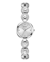 Guess Women's Analog Silver Tone Stainless Steel Watch, 26 mm