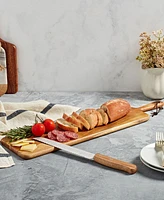 Tabletops Gallery Acacia Rectangular Serving Board Set