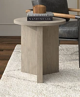 Hudson & Canal 20" Anders Wide Round Side Table