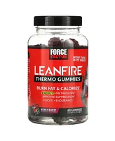 Force Factor Leanfire Thermo Fat Burner Gummies Berry Blast