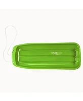 Lucky Bums 48 Inch 1 Person Plastic Sled, Red and 48 Inch 2 Person Sled, Green