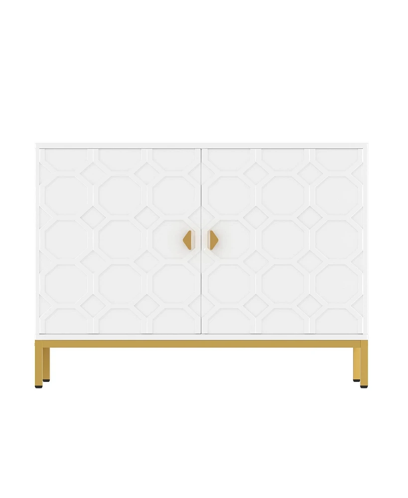 Boyel Living Freestanding Storage Cabinet -Door Accent