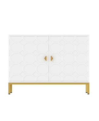 Boyel Living Freestanding Storage Cabinet -Door Accent