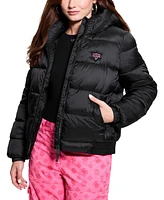 Guess Women's Zip-Front Puffer Jacket