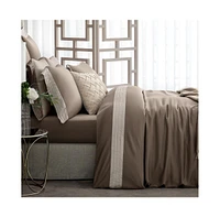 Togas Eden beige/brown Duvet cover King beige/brown