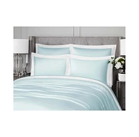 Togas Eden blue/white Duvet cover California King blue/white