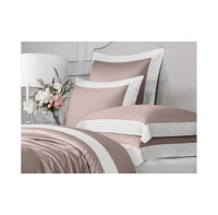 Togas Eden white/ Duvet cover Queen white