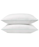 Martha Stewart Embossed 2-Pack Pillows, Standard/Queen