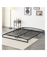 gaomon Bed Frame, 6 Inch Low Profile Platform Heavy Duty Metal Full Bed, Mattress Foundation With Steel Slat Support, Height