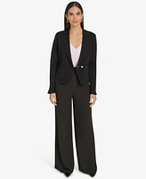 Calvin Klein Women's Two-Button Sweater Blazer