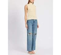 En Saison Women's Linnie Sleeveless Knit Sweater