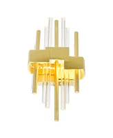 Cwi Lighting 16" Metal Millipede Led Wall Sconce