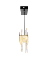 Cwi Lighting 14" Metal Guadiana Led Chandelier