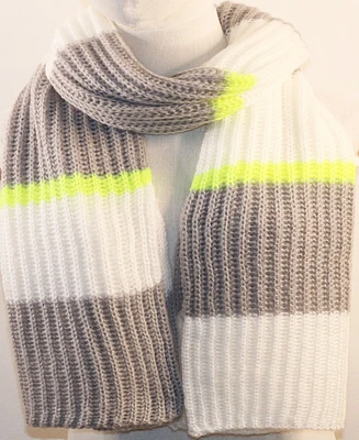 Fraas Striped Knit Scarf