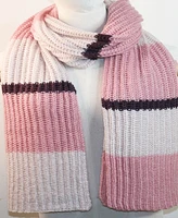 Fraas Striped Knit Scarf