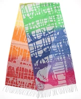 Fraas x Jumper Maybach Cashmink Rainbow Matrix Scarf