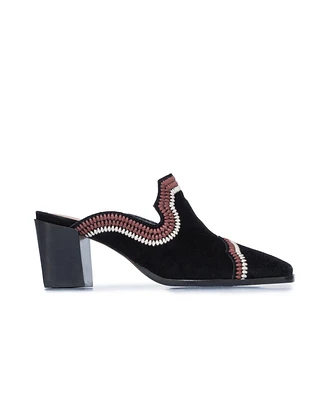 Bernardo Footwear Brooklyn Embroidered Mule