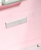 I.n.c. International Concepts Crystal Top Handle Mini Satin Frame Bag, Exclusively at Macy's
