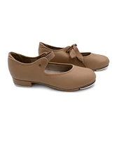 Capezio Girls Shuffle Tap Shoe Caramel