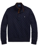 Polo Ralph Lauren Men's Quilted Double-Knit Jersey Pullover