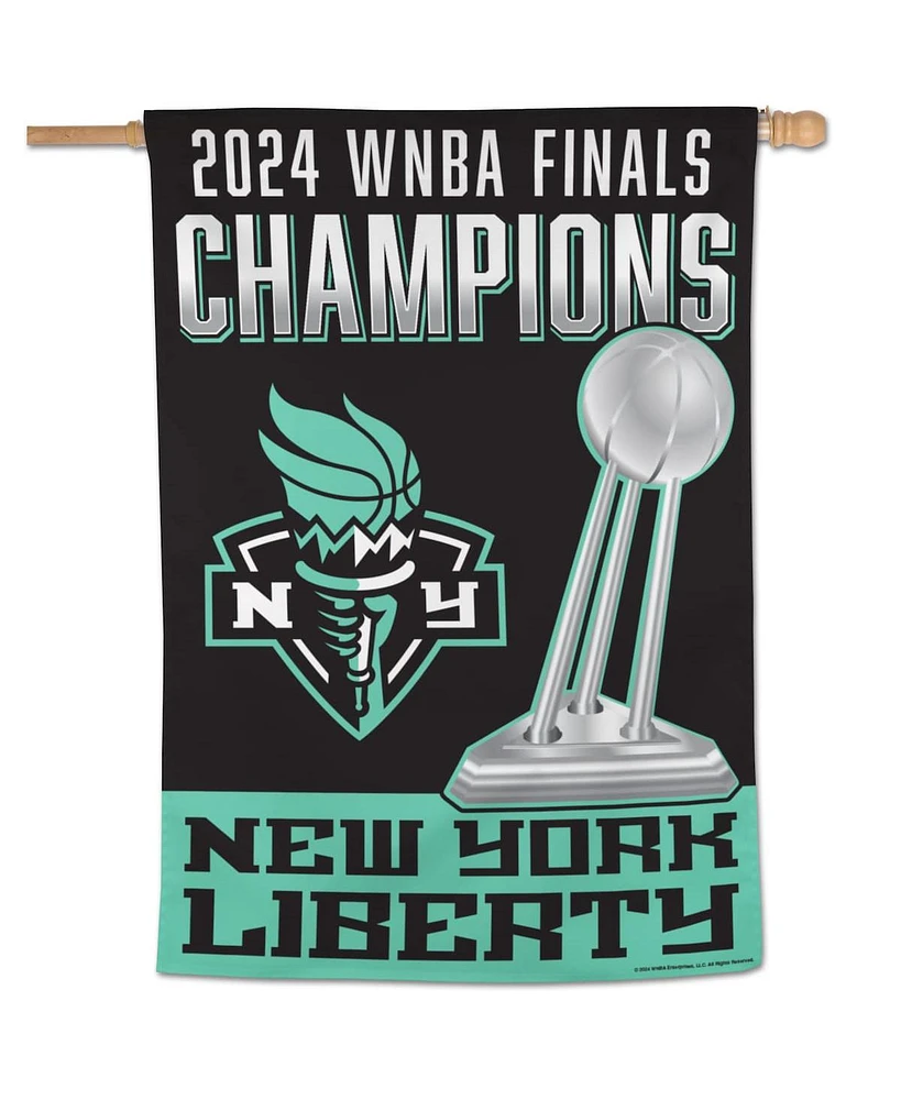 Wincraft New York Liberty 2024 Wnba Finals Champions One-sided 28' X 40'' Vertical Banner