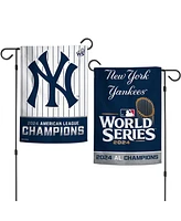 Wincraft New York Yankees 2024 American League Champions 12" X 18" Two-sided Garden Flag