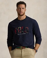 Polo Ralph Lauren Men's Big & Tall Plaid-Logo Jersey T-Shirt