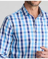 UNTUCKit Men's Regular Fit Wrinkle-Free Hudson Button Up Shirt