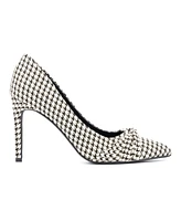 New York & Company Women's Monique- Knotted Pointy High Heels Pumps