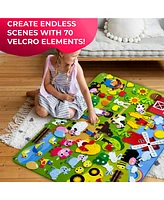 Quokka Felt Board for Kids 3-5 Years Old - Social Emotional Preschool Learning