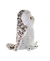 Wild Republic Cuddlekins Snowy Owl Stuffed Animal, 12 Inches