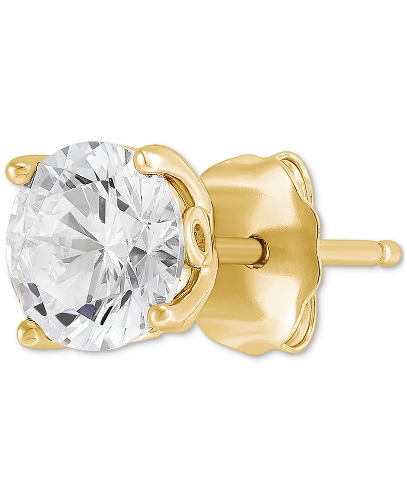 Grown With Love Igi Certified Lab Grown Diamond Single Stud Earring (1 ct. t.w.) in 14k White or Yellow Gold