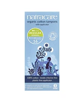 Natracare Organic Cotton Tampons with Applicator Regular