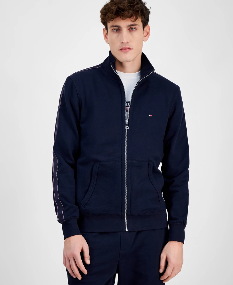 Tommy Hilfiger Men's Global Stripe Zip-Front Track Jacket