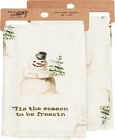 Primitives by Kathy Tis the Season Kitchen Towel