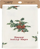 Primitives by Kathy Holly Days Kitchen Towel