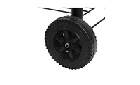Slickblue Oil Drum Charcoal Furnace with High-Temperature Spray Paint (500-600 Degrees) – 15cm Diameter with Plastic Wheel