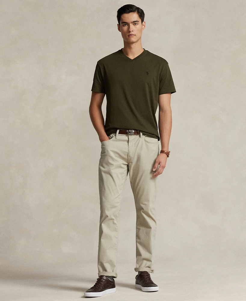 Polo Ralph Lauren Men's Slim Straight Stretch Sateen Five-Pocket Pants