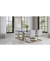 Emila Pc. Dining Set (Rectangular Table & Chairs