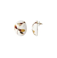 Sohi Women's The Dragonfly Stud Earrings