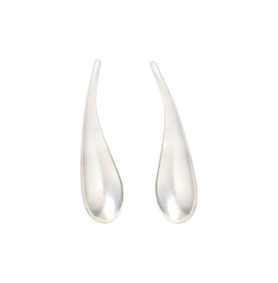 Sohi Women's The Elongated Drip Drop Earrings