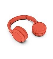 Philips Wireless On-Ear Headphones, Bluetooth 5.0, 29H Playtime, Quick Charge, Foldable, Lightweight, Built-in Mic, Deep Bass