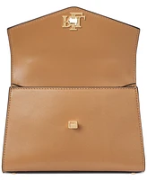 Lauren Ralph Leather Small Farrah Satchel