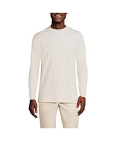 Lands' End Men's Long Sleeve Cotton Supima Tee